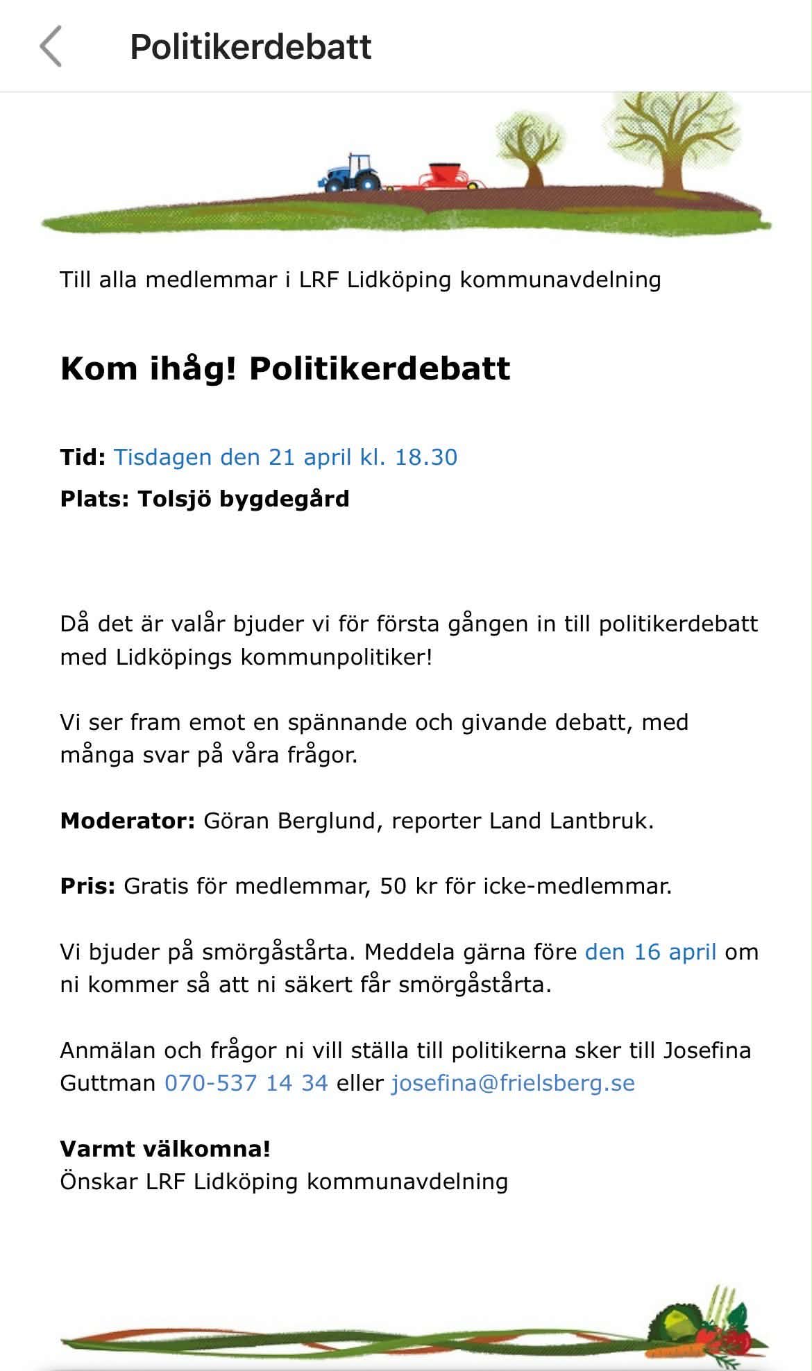 Politikerdebatt 21/4